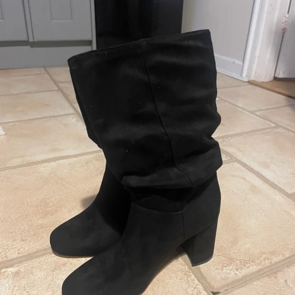 Dorothy Perkins Classic Black Heeled Boots